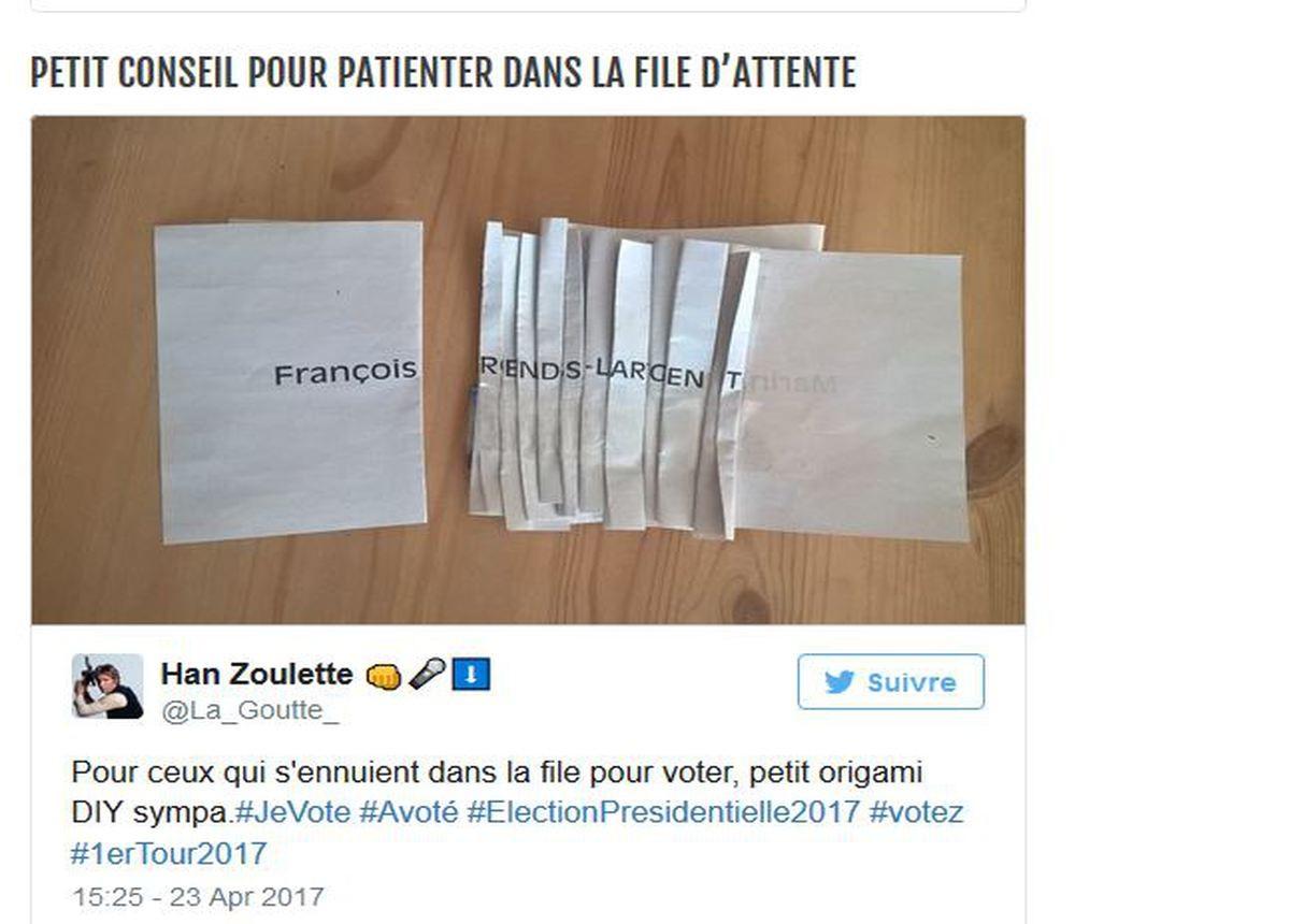 Le 1er tour sur twitter: les meilleurs tweet!