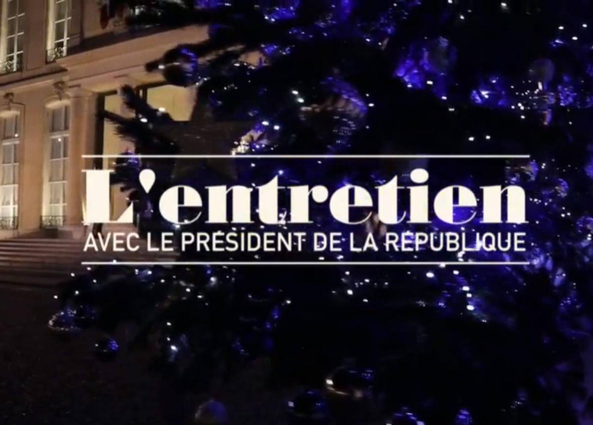 Macron, vu à la TV