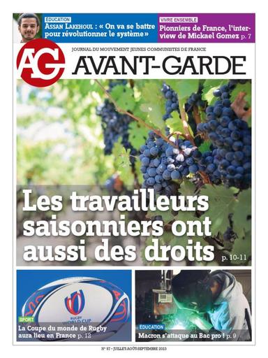 L'Avant Garde N°57: Les travailleurs saisonniers ont aussi des droits