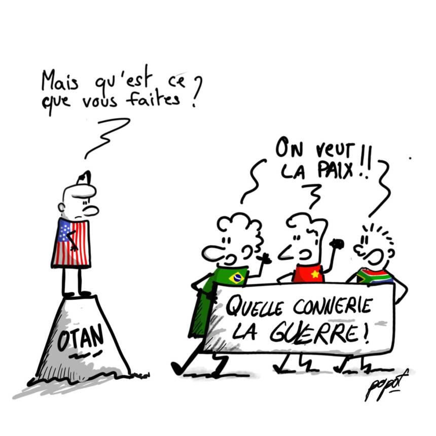 Cover Image for Guerre en Ukraine : les pays non-alignés réclament une solution diplomatique