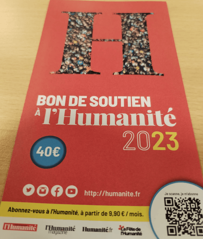 Cover Image for “Et toi, tu as pris ton bon de soutien ?”