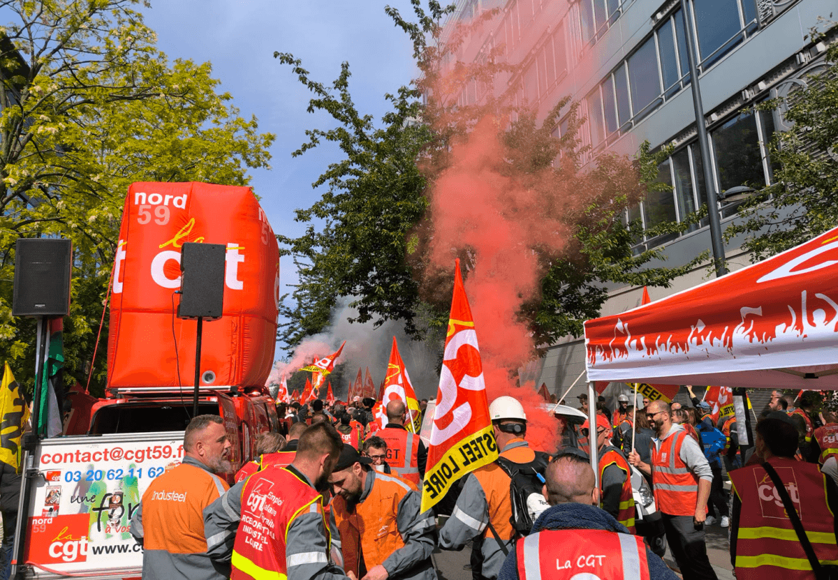 ArcelorMittal, la CGT mobilisée pour la bataille de l’acier 
