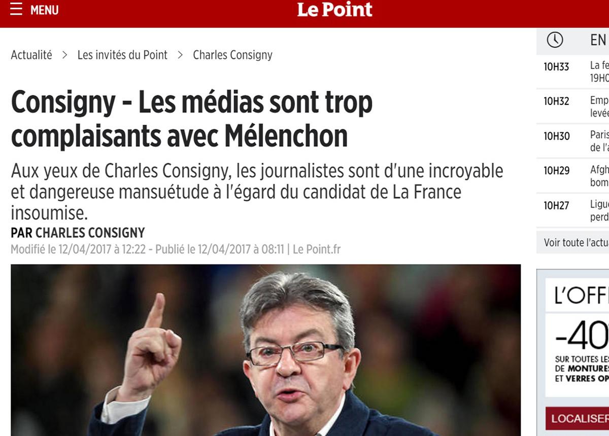 Cover Image for Les journalistes et Mélenchon le méchant communiste