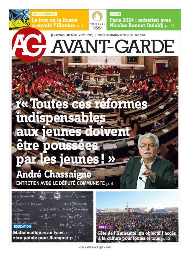 Cover Image for L'Avant Garde N°52: Toutes ces réformes indispensables aux jeunes...
