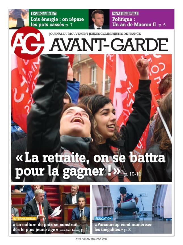 Cover Image for L'Avant Garde N°56: «La retraite, on se battra pour la gagner !»